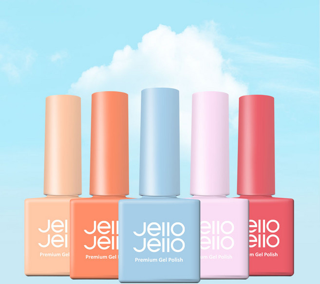 젤로젤로 셀프 젤네일 봄네일컬렉션 12종 시럽파스텔, 블루밍컬렉션6종, 1개