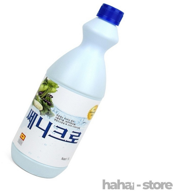 주방 위생 세정제 쎄니크로 1L 야채 과일 소독제 식품용 세척제, 1개