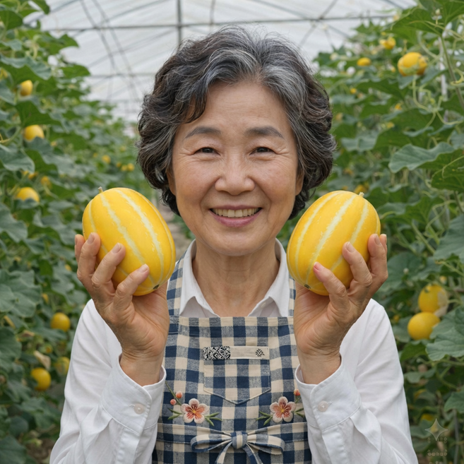 [산지직송] 프리미엄 성주 꿀 참외 고당도 로얄과 중과 대과 특품, 중과 2kg(6-10과), 1개, 중과 2kg(6-10과)