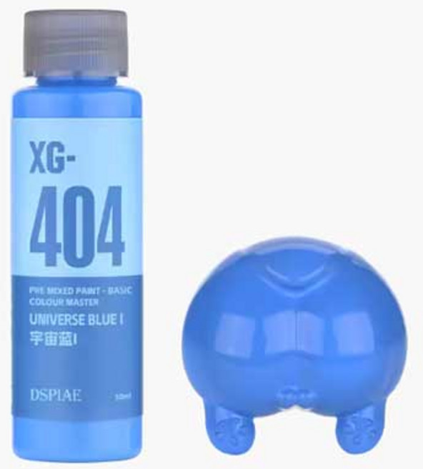 DSPIAE 아크릴도료 수성 프리믹스 유니버스 블루 1 50ml XG-404, 1개