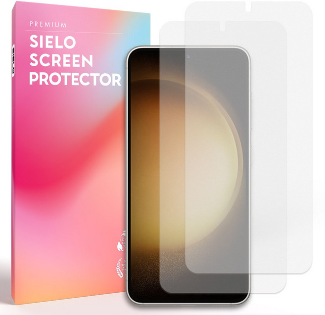 씨엘로 갤럭시 S23 시리즈 지문방지 저반사 종이질감 무광 액정보호필름, 2개