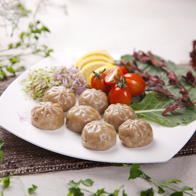 스마일유통 맛있는 메밀감자찐만두1400g 업소용찐만두 간편한찐만두 대용량만두, 1개, 1.4kg