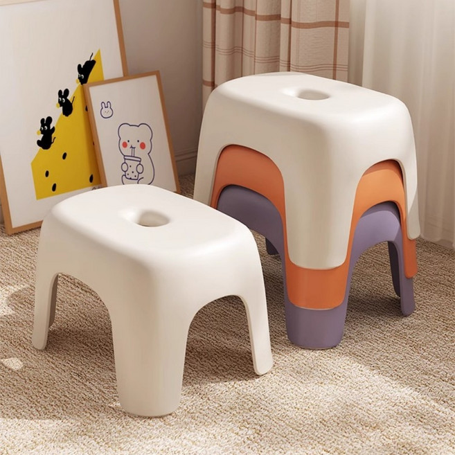 고몰 미끄럼방지 욕실의자 다용도 목욕 의자, 화이트