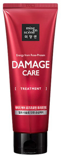 미쟝센 데미지케어 로즈프로틴 트리트먼트 180ml, 1개