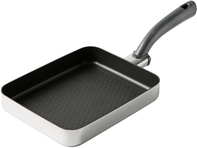 알텐바흐 엑스클립스 통5중 스텐 인덕션 사각팬 브런치팬, 25cm, 1개