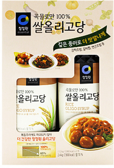 청정원 쌀올리고당 1.2KG, 2개
