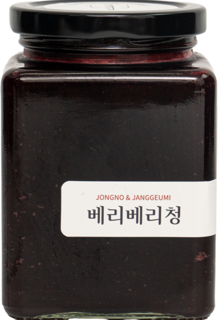 종로앤장금이 수제 베리베리청 500g, 1개, 1개입