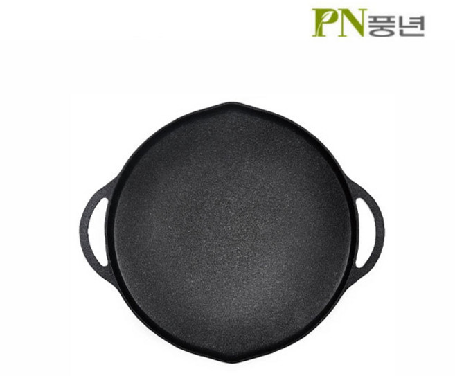 PN(풍년) 와이드 그리들팬IH 34cm PWGFP-34(IH)/38cm PWGFP-38(IH), 단품, 1개