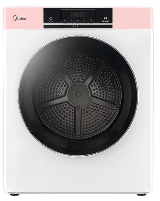 마이디어 미니 건조기 MDD02A25/WW-KR 2.5kg 직접설치, 화이트핑크, MDD02A25/WP-KR