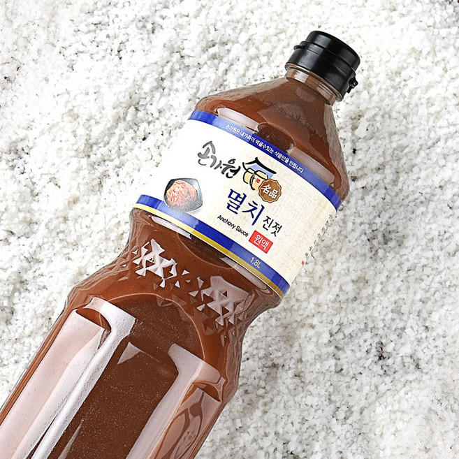 손가원젓갈 멸치진젓 멸치젓갈 김포항멸치 신안천일염, 1개, 1.8L