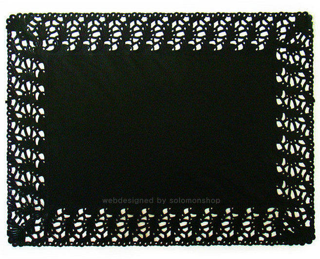 듀니도일리 30x40 250매 161616 Black/duni/도일리페이퍼/컵받침/테이블매트/식탁매트/일회용매트/도일리매트, 1개, 단품
