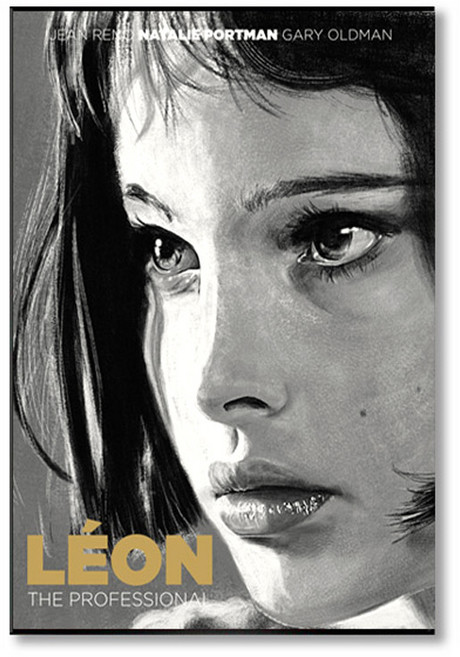 포스터리 프리미엄 아크릴 압축 영화 포스터 액자 감성 영화 아크릴 무프레임 압축 포스터 어바웃타임 비긴어게인 거실 침실 인테리어 소품 집들이 선물, NF01-레옹