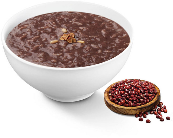 DalimFood 전통방식 담백한 동지팥죽 500g x 10팩팥죽 캠핑 등산 운동전후 야식 간식 즉석죽, 10개