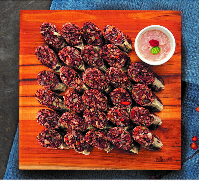 옛맛시골아주매 찹쌀순대 속이 꽉차 든든한 2kg, 1개