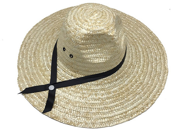 여름 농부 밀짚모자 햇빛 자외선 차단 농사 밀집 모자