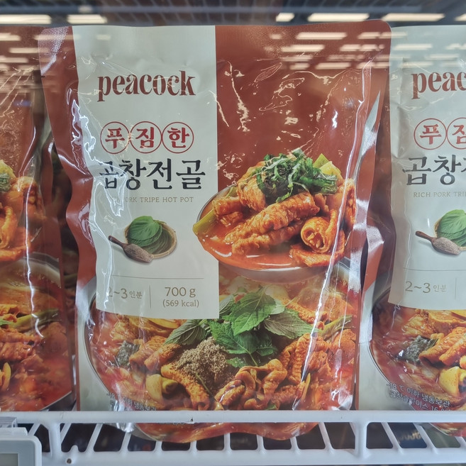 피코크 푸짐한 곱창 전골 냉동, 6개, 700g