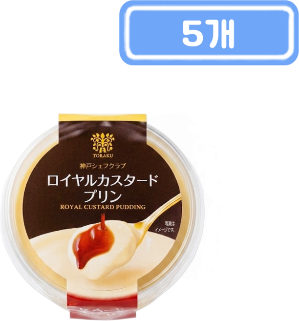 G)토라쿠로얄커스타드푸딩, 5개, 111g