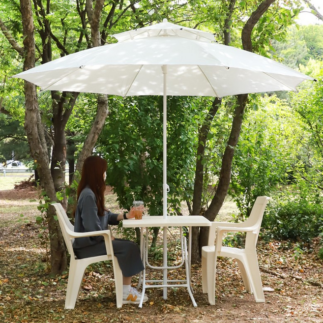 파라솔 테이블 의자 4인 세트구성(1~93), 파라솔세트09