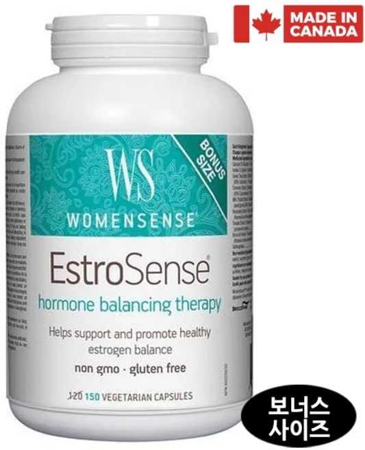 우먼센스 에스트로센스 150 캡슐 에스트로겐 호르몬 밸런스 Womensense EstroSense, 1개, 150정 - 쿠팡