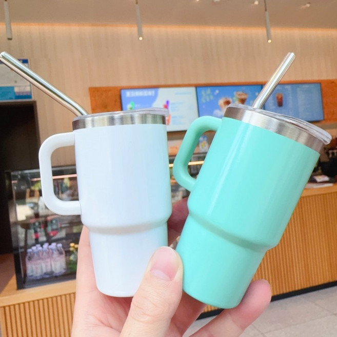 [리안몰] 1 + 1 미니 텀블러 캠핑용 소주잔 90ML, 1세트, 블랙+핑크