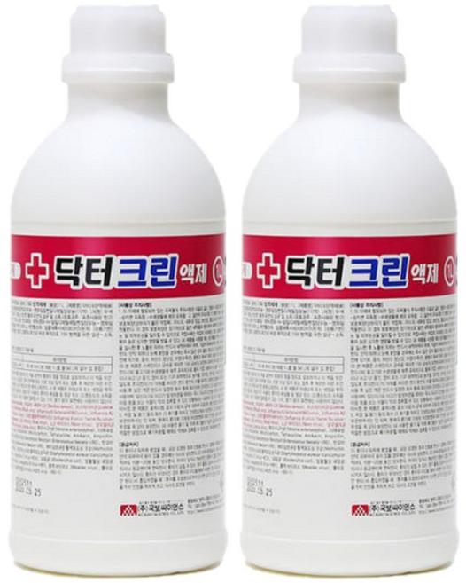 국보 닥터크린 65배 희석 살균소독제 1L, 2개