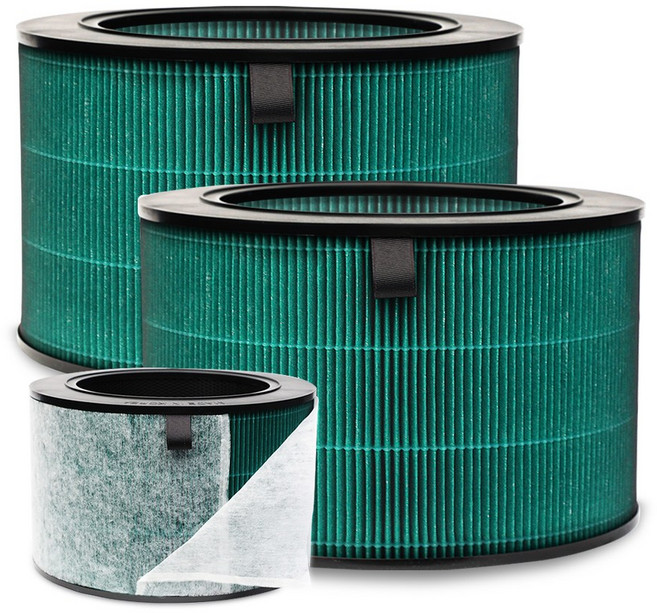 환경필터 LG 엘지 360 공기청정기 퓨리케어 호환 헤파필터 + 탈취필터 + 필터세이퍼 세트, LG 360(기본형 2개), 1개