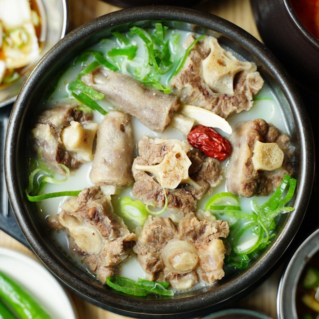 우정옥 보양식 한우 꼬리곰탕, 1kg, 1개