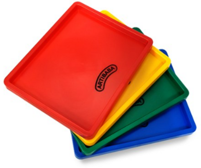 아티바바 아트트레이 팔레트 4종 세트, 1칸, 5세트