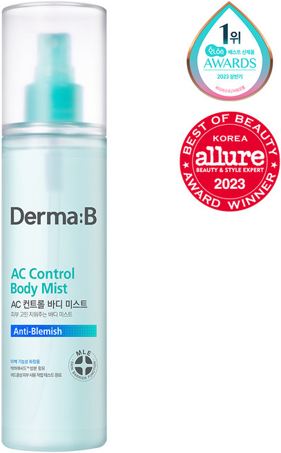 더마비 AC 컨트롤 바디 미스트, 200ml, 1개