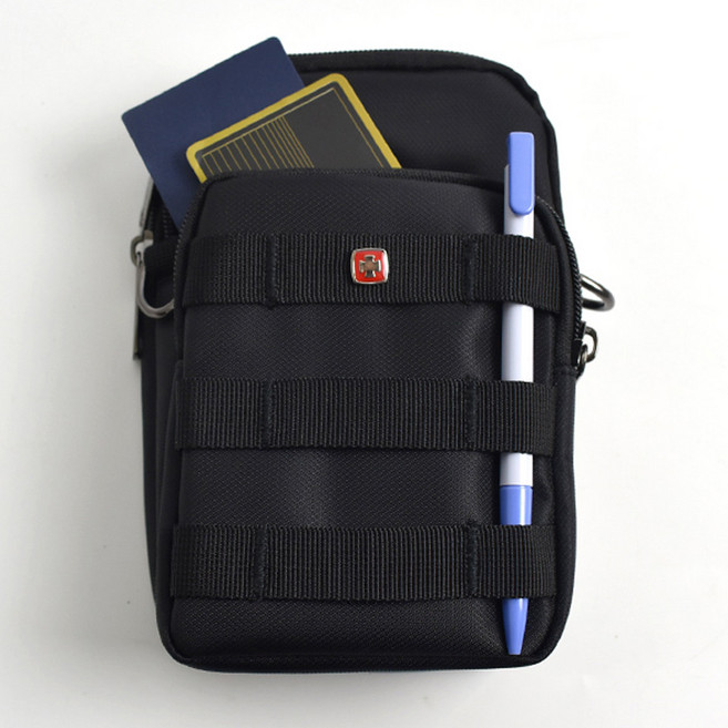 腰包 機能三條橫織帶 便利腰掛包