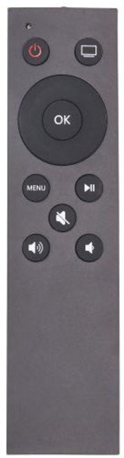 Apple TV 4KApple TV Gen 1 2 3Apple TV HD A2169 A1842 A1625 A1427 A1469 A1378 A1218용 범용 리모컨음성 버튼 없음, Black, 1개