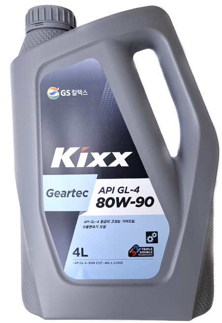 킥스/자동차 기어오일/후륜/투반4/GL4 80W90 4L/Kixx, 1개, 투반4 HD 4L