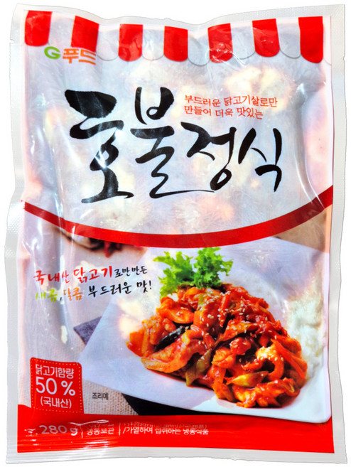 호불정식 닭갈비 덮밥소스 (순한맛), 3개, 280g
