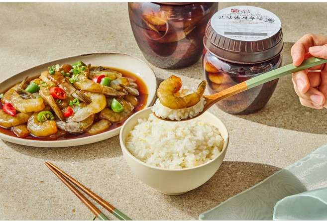 간장깐새우장[여수맛집 명동게장], 1개, 1kg