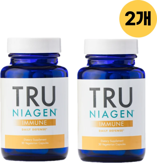 트루나이아젠 이뮨 30캡슐2개 비타민D3 C 징크 테라큐민 니코틴아미드 리보사이드 NAD, 30정 - 쿠팡