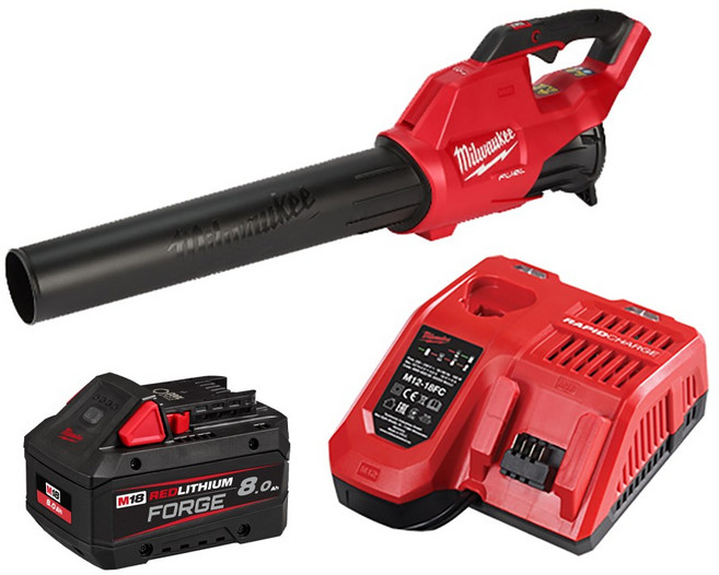 밀워키 송풍기 M18 FBL-801/0 아웃도어 18V 8A 1개세트, 1개