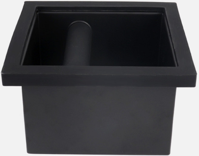 매립형 넉박스 넉츄트 / 상업용 카페 타공 커피 찌꺼기통, 1개