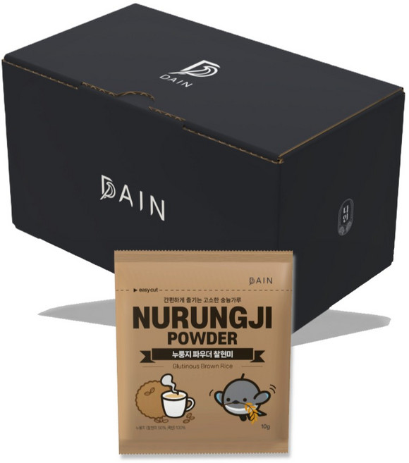 [1초 완성 누룽지차] 누룽지 파우더 찰현미 세번 구워 고소한 숭늉가루, 96개, 10g