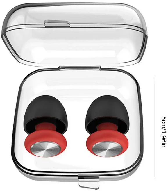 뜨거운 판매 삼각형 실리콘 소음 감소 귀마개 콘서트를위한 부드러운 재사용 가능한 멀티 사이즈 교체, 01 China Mainland