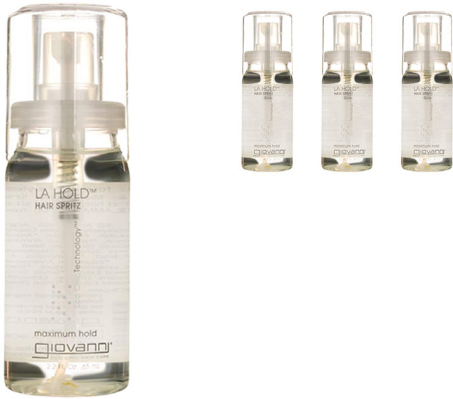 지오바니 L.A. 홀드 헤어 스프리츠 맥시멈 고정력, 65ml, 4개