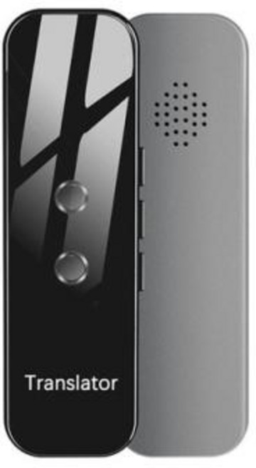 음성번역기 통역기 자동 파파고 해외여행 영어 일본어 중국어 G6 지능형 음성 번역기 사진 번역 스틱 구강 언어 학습 휴대용, 회색, 1개