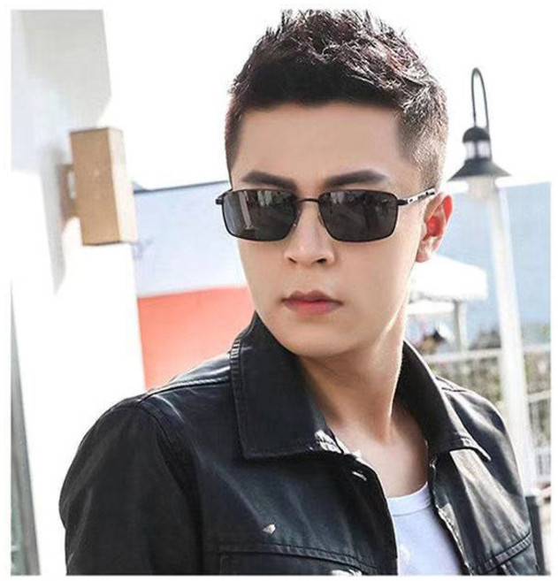 DZX 남성 변색 패션 편광 선글라스 운전 낚시 자외선차단 안경