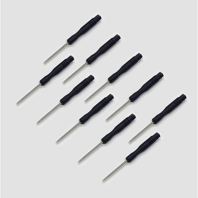 안경 십자 드라이버 스마트폰 시계 수리 공구, 10개