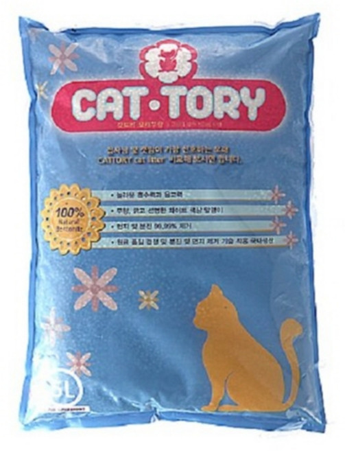 캣토리 응고형 고양이 모래, 5L, 1개, 무향