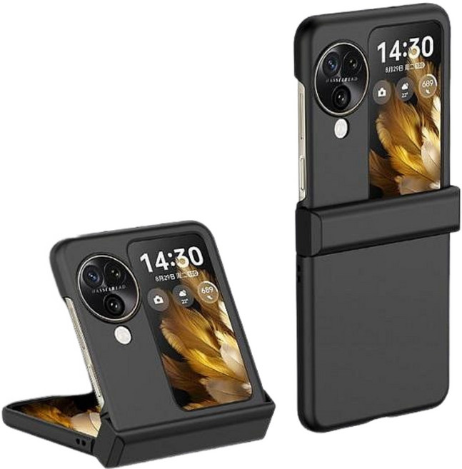 OPPO 純色親膚摺疊機保護硬殼
