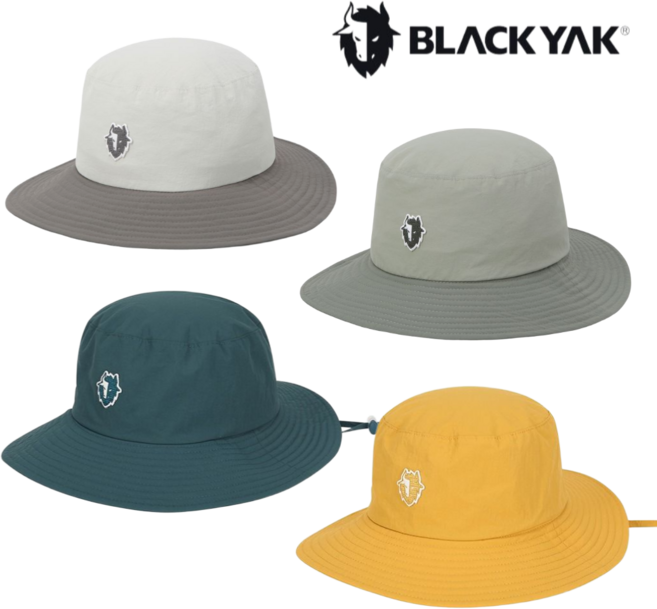 [블랙야크] 공용 베이직햇B 버킷햇모자 등산모자 2BYHTSU905, 옐로우(YE)