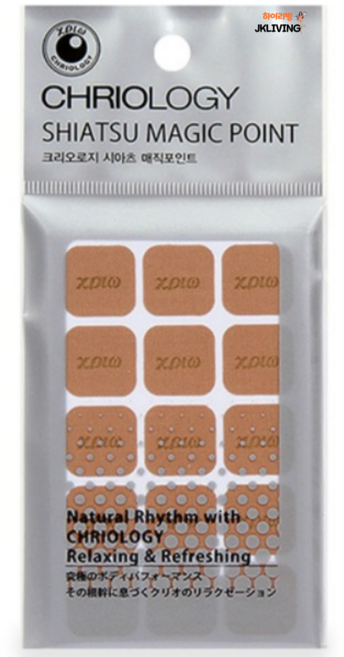 [JKLIVING] 크리오로지 단품 불편한 부위 손쉽게 케어 매직포인트 (15p x 총 8장), 120개입, 1개