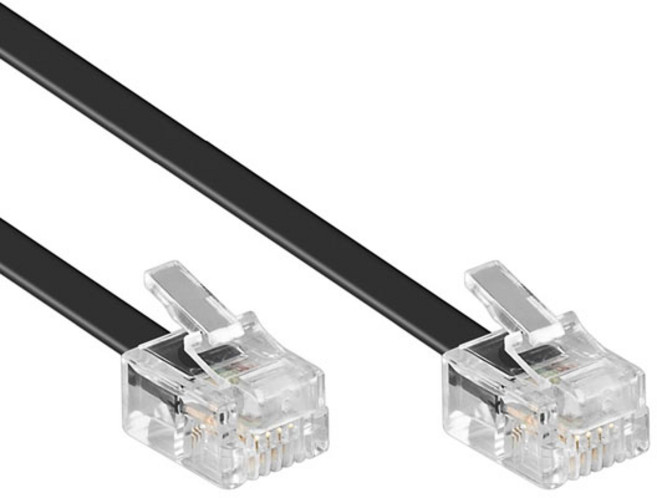 인네트워크 국산 6P4C 전화선 케이블 5M [IN-6P4C-5M] INP017, 상세페이지 참조