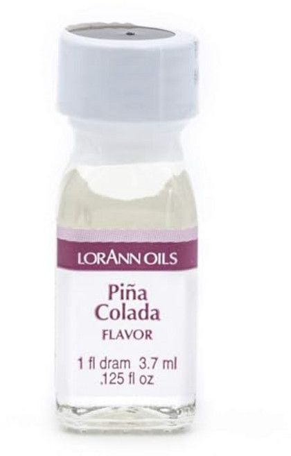 로레인 피나 콜라다 SS 향 1드람 병 (0.37ml - LorAnn Pina Colada SS Flavor 1 dram bottle (.0125 fl oz - 3.7ml -, 1개