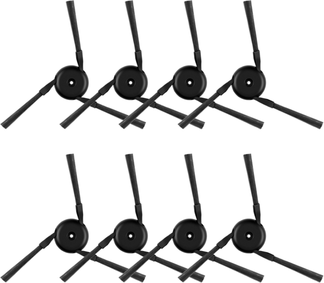 비브랜드 드리미 L40s Pro Ultra 프로 울트라 로봇청소기 호환 사이드브러쉬, 8개, L40s브러쉬